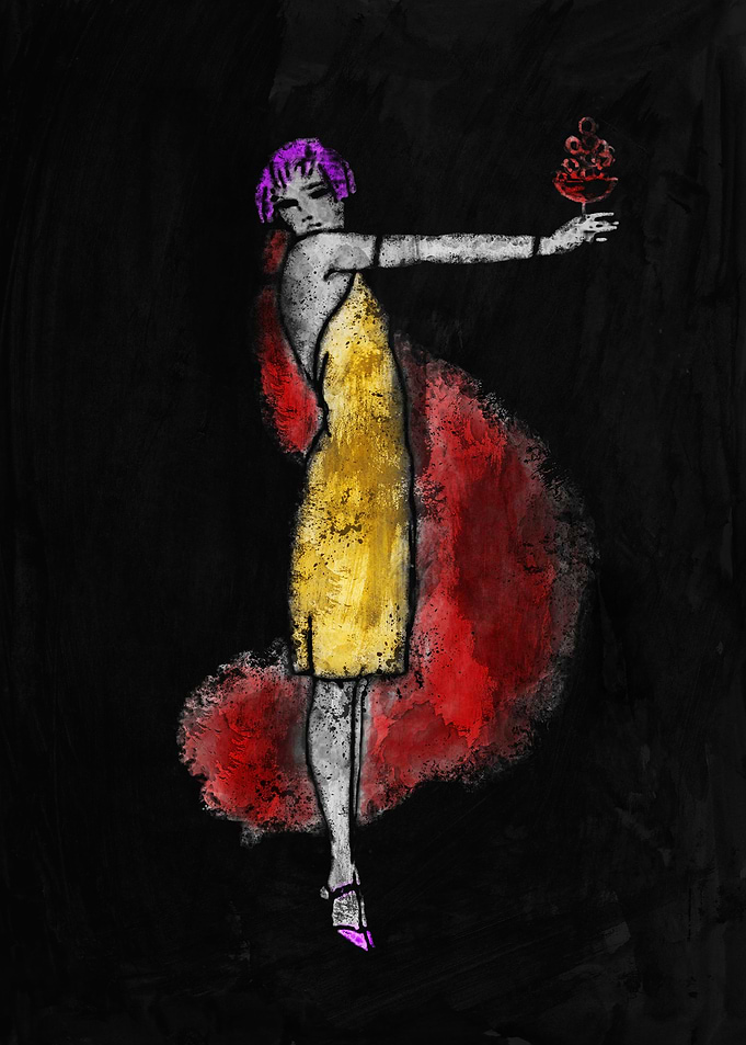Chalk Woman Toast 2
