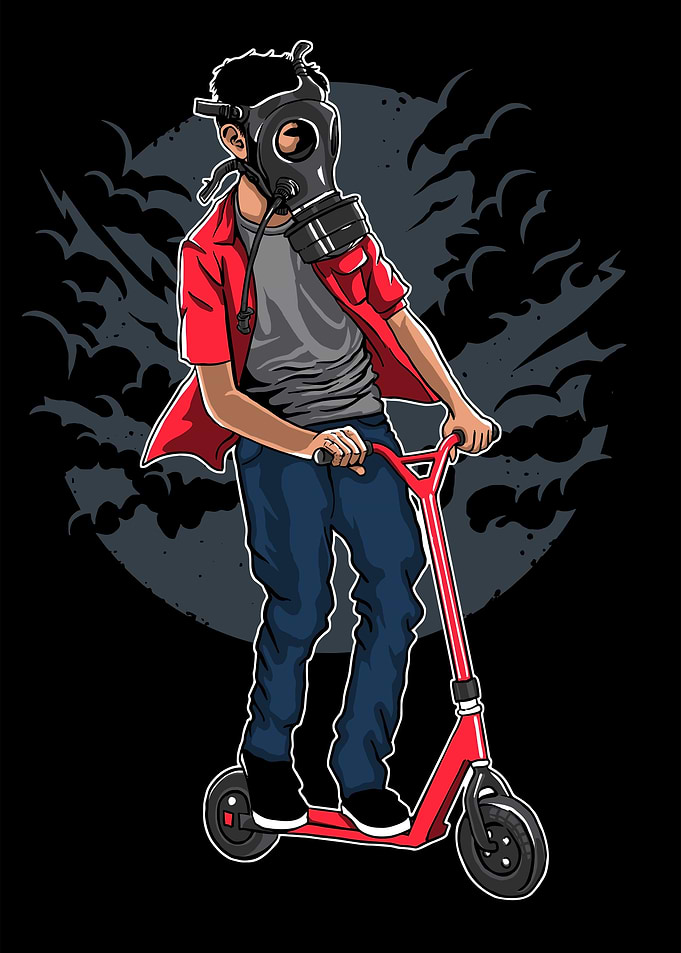 Gasmask Rider