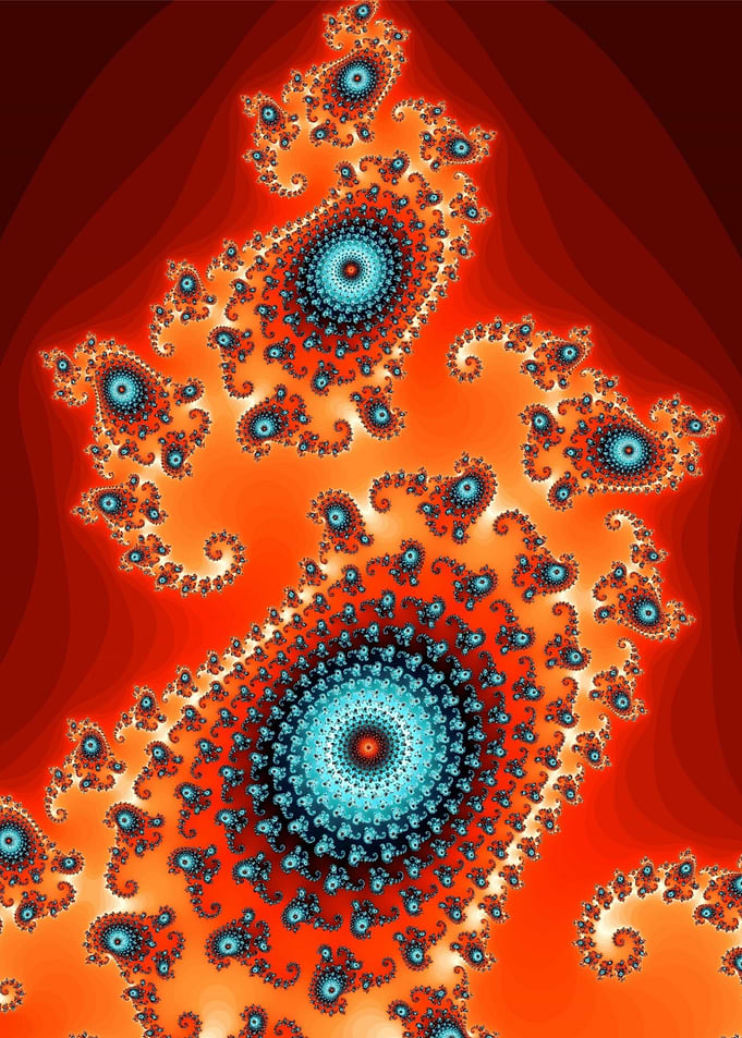 Red Fractals
