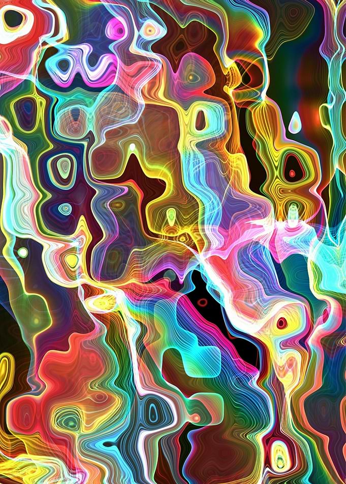 Abstract Shapes Background