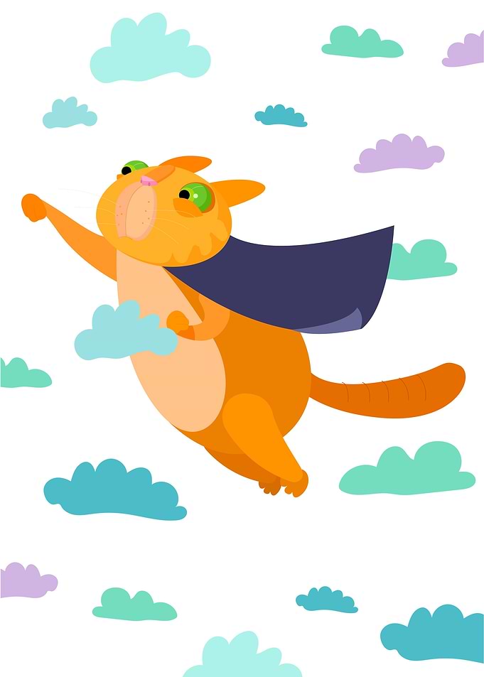 cat superhero