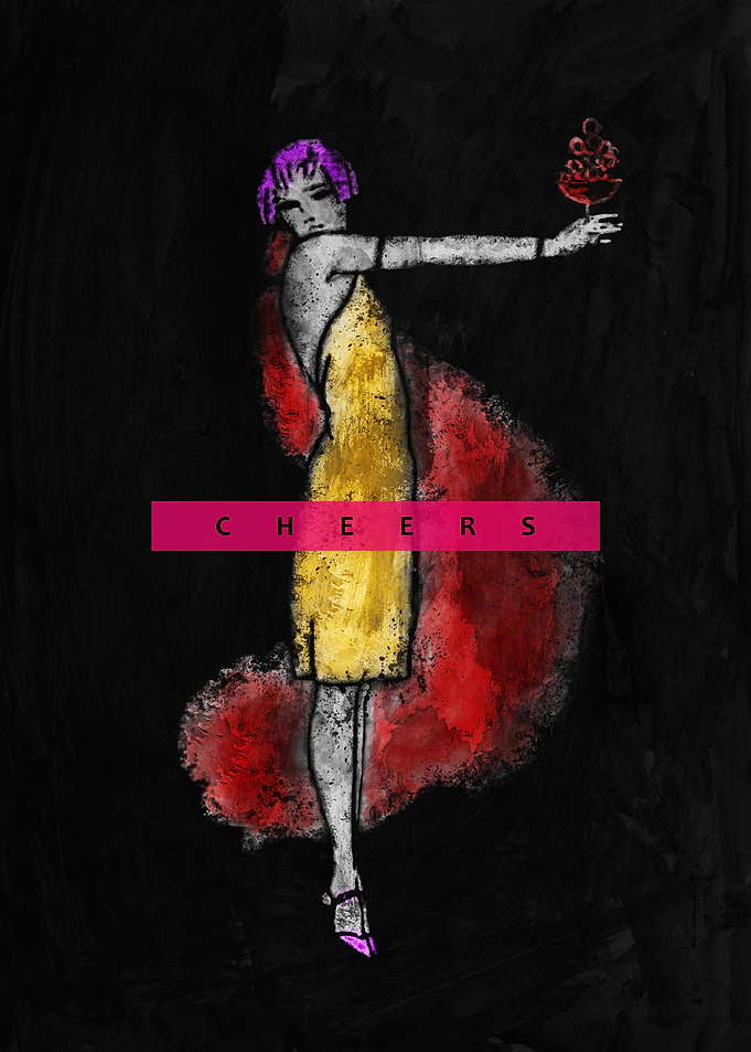 Chalk Woman Toast 1