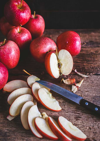 Red apples