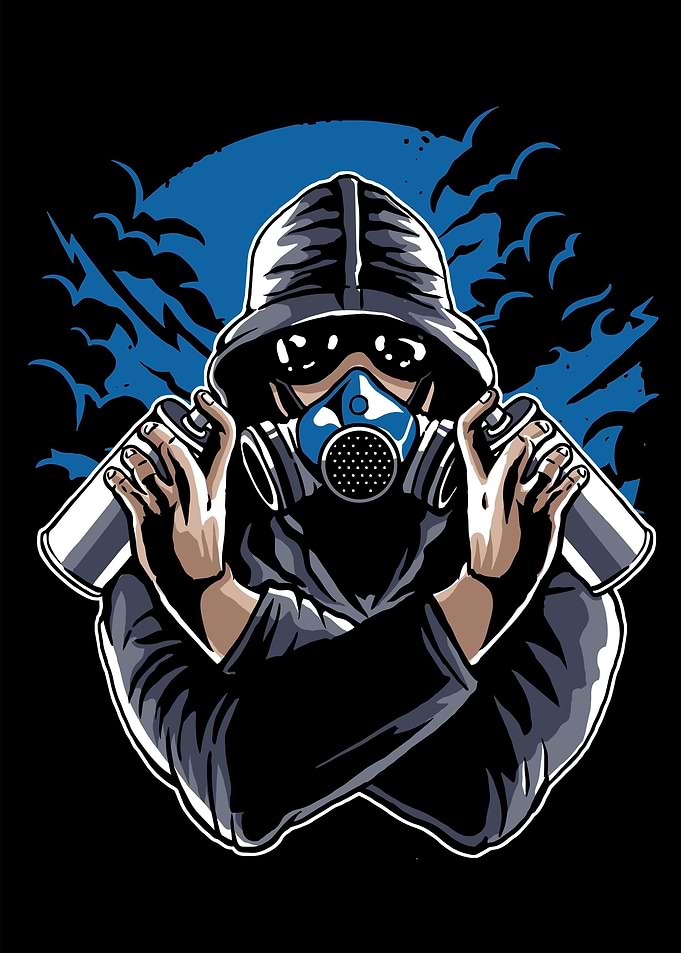 Graffiti Gasmask