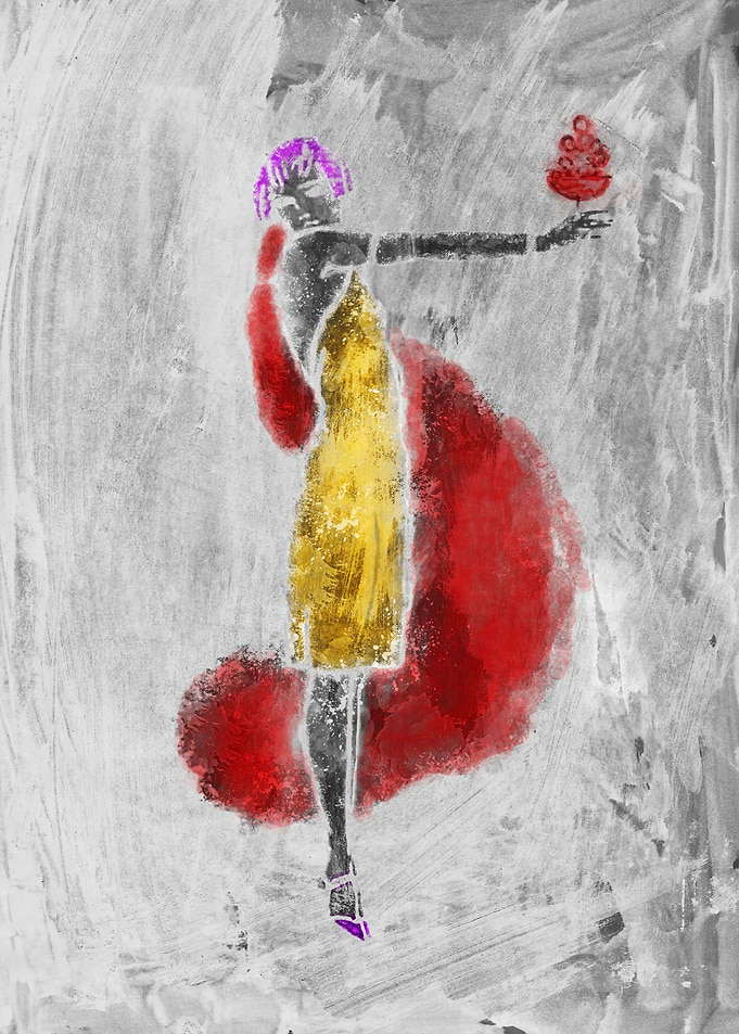 Chalk Woman Toast 4