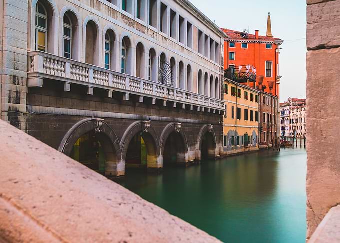 The canals of Venezia