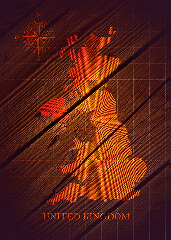 MAP OF THE UNITED KINGDOM