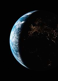 Europe and Africa at Night