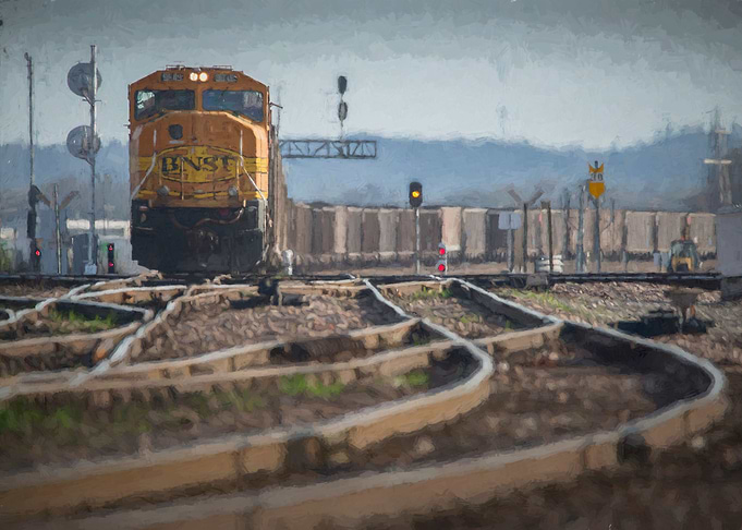 BNSF DPU 9849