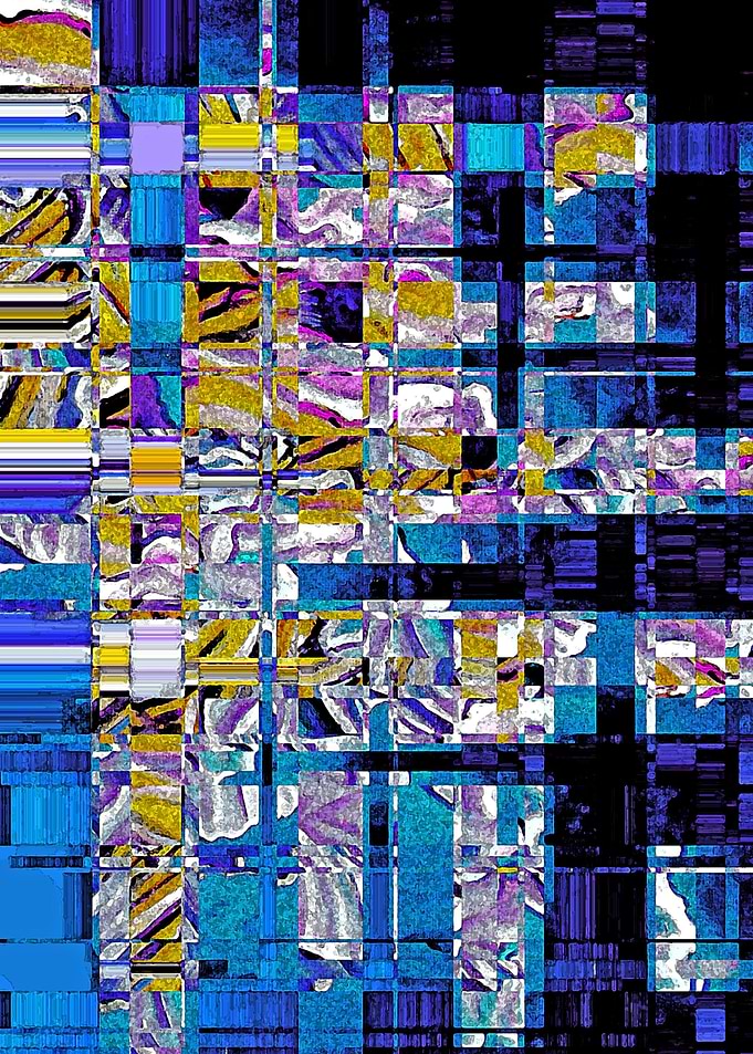 Cool Blue Abstract