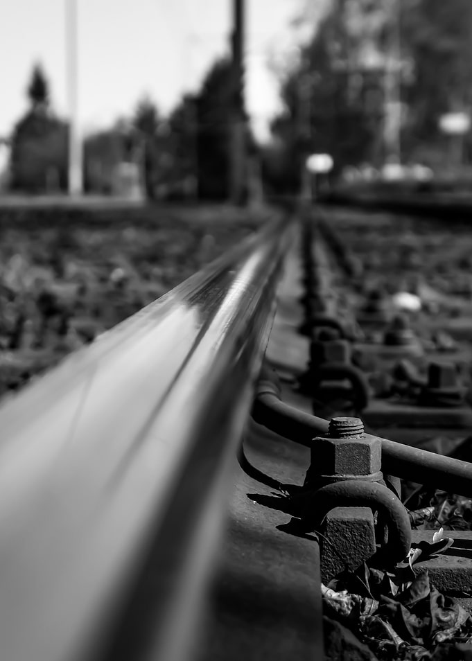 Dark shiny Rail