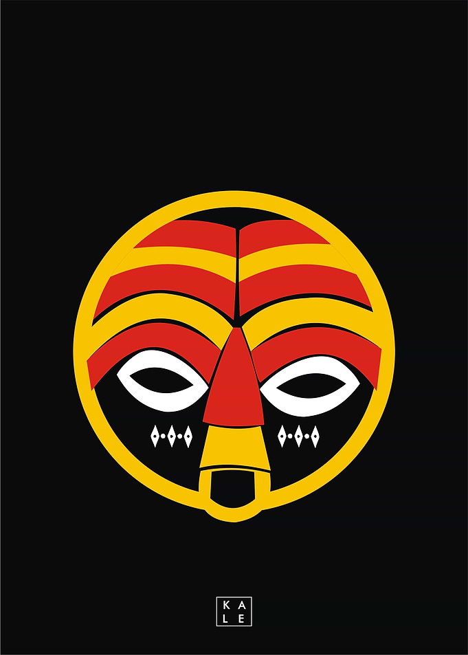 round faced mask