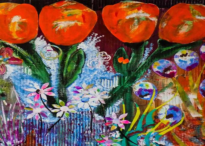 ORANGE TULIPS