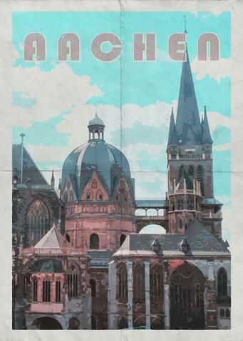 Aachen City Germany Art