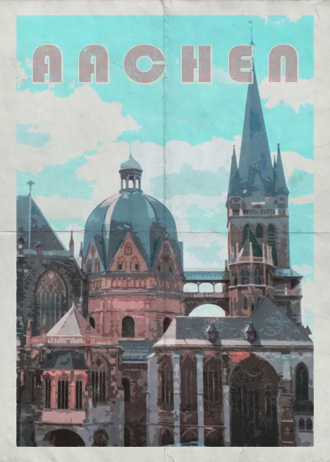 Aachen City Germany Art