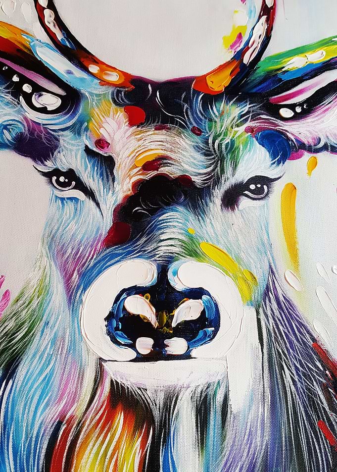 Abstract Deer
