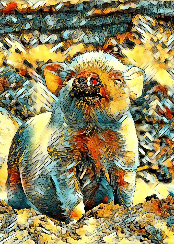 AnimalArt Piglet 001
