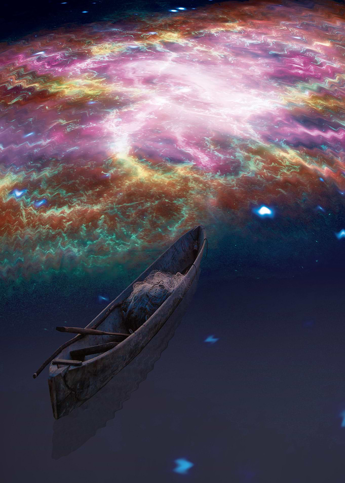 Adrift in the crab