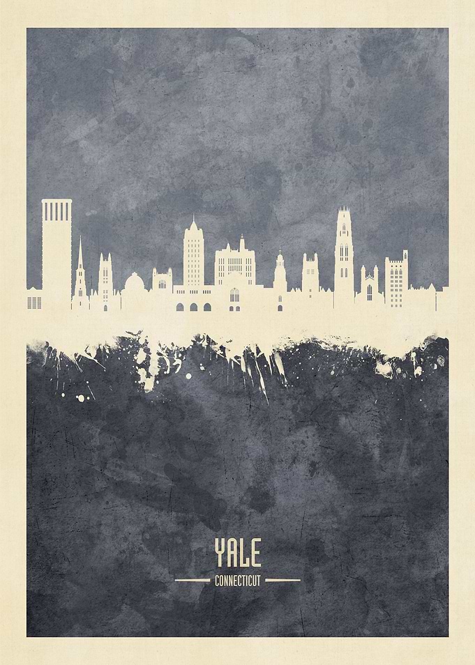 Yale Connecticut Skyline