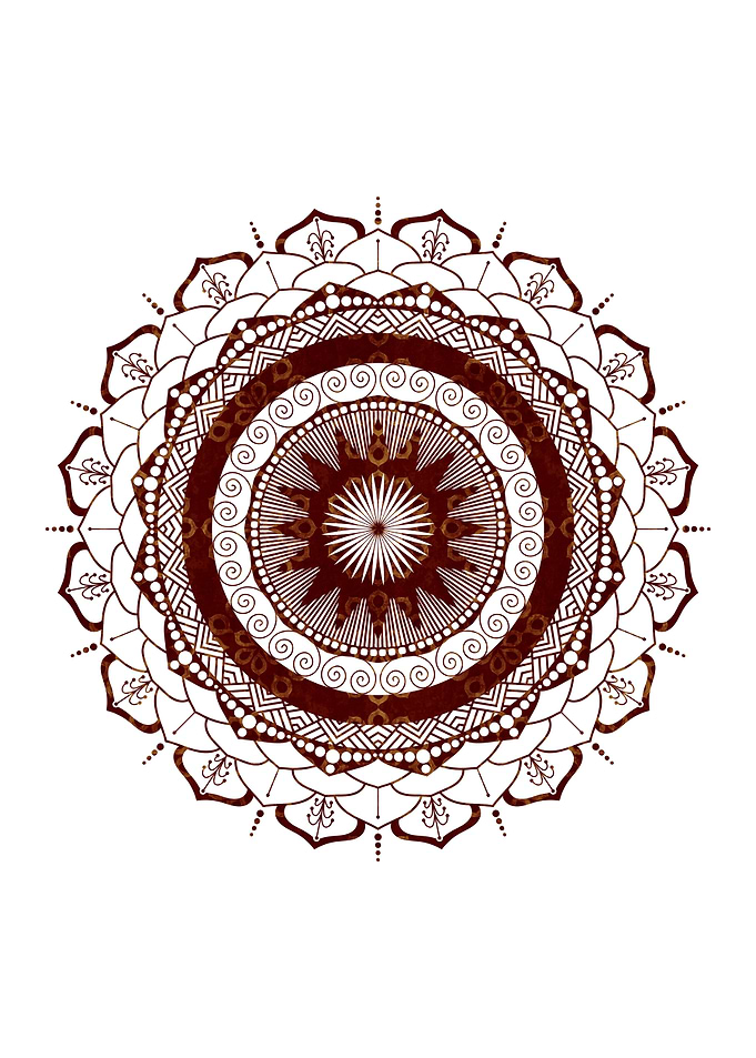 mandala peace zen love