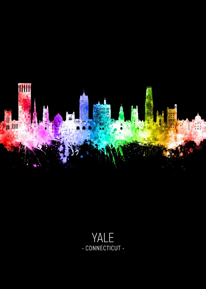 Yale Connecticut Skyline