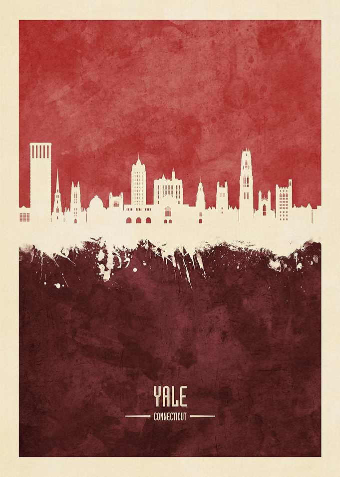 Yale Connecticut Skyline
