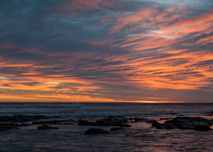 Seascape sunrise