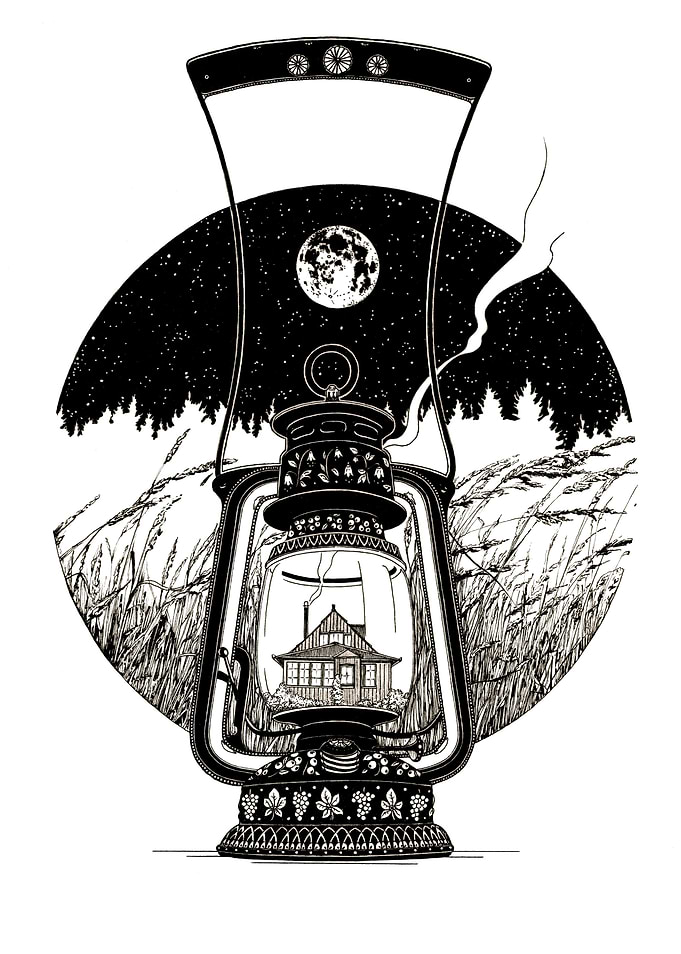 The man and the night