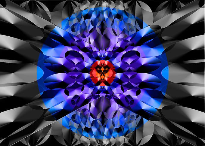 Blue diamond