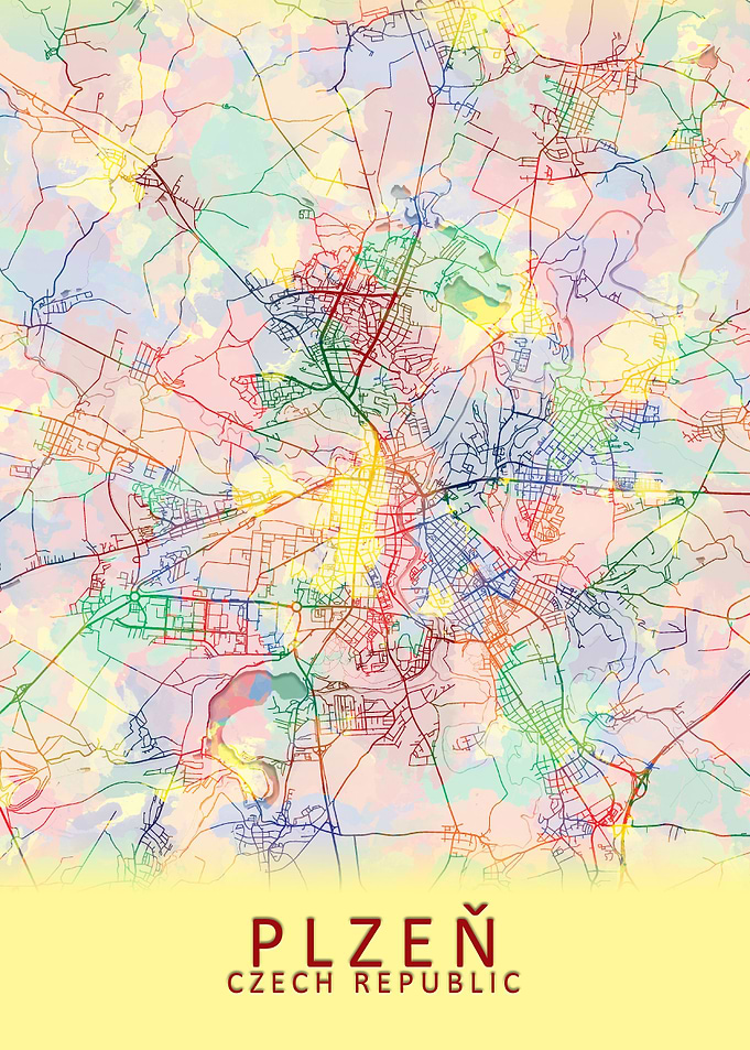 Plzen Czech Republic Map