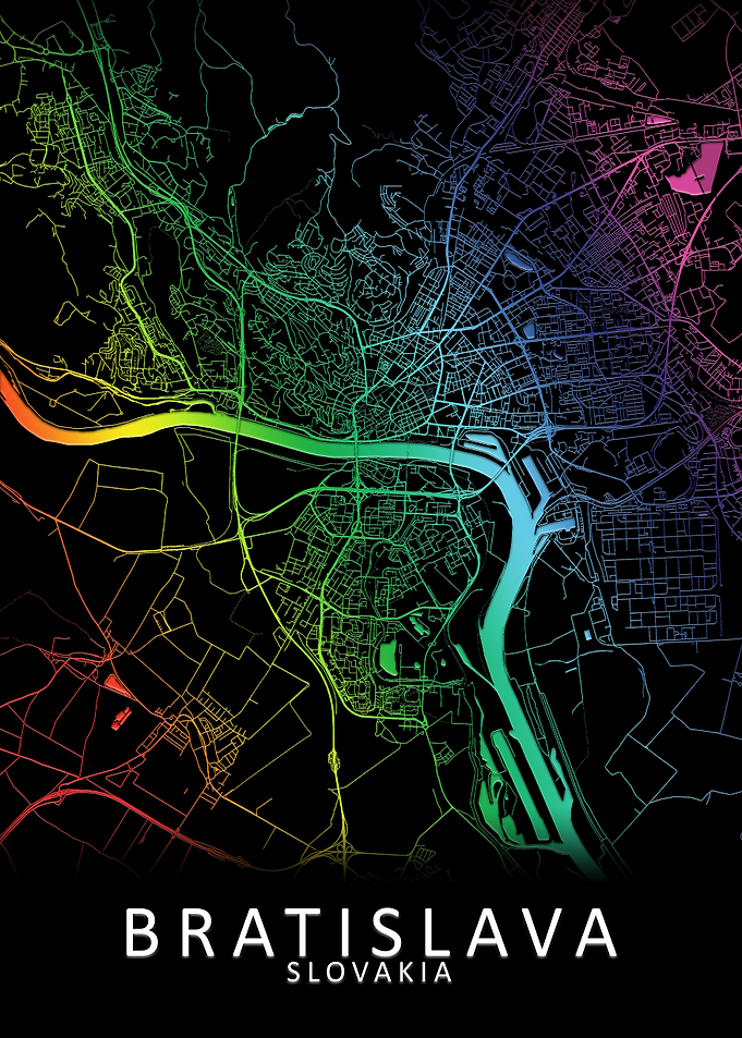 Bratislava Slovakia Map