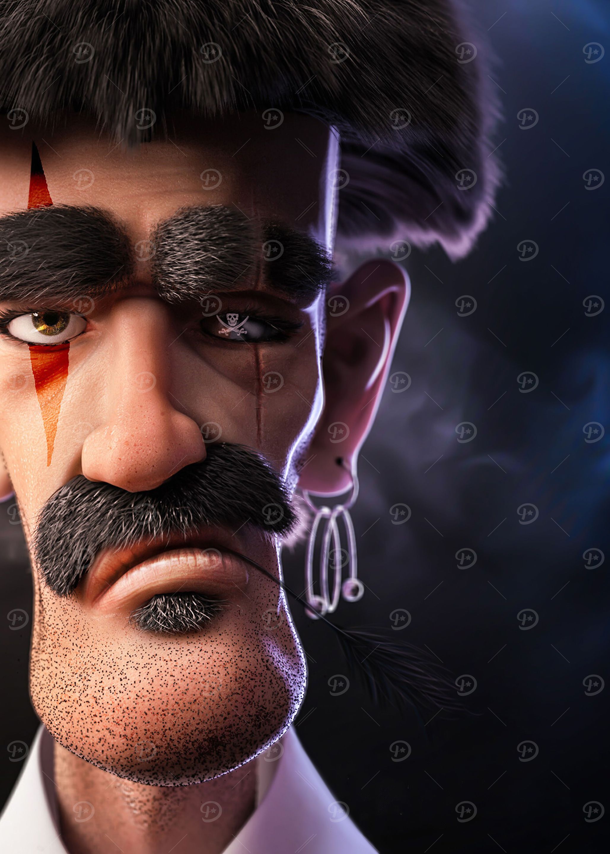 Pirate Portrait
