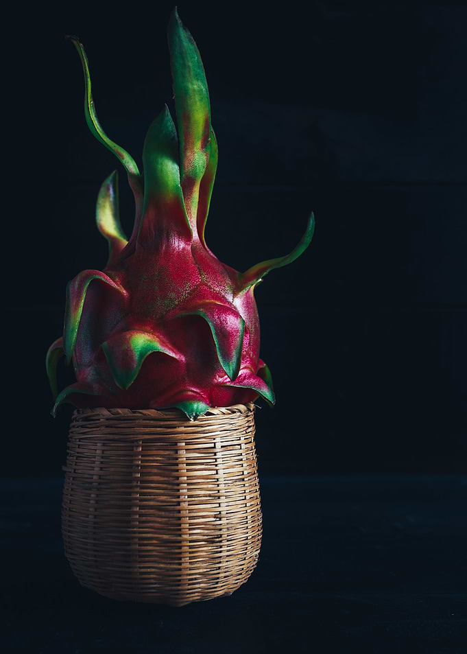 Fresh dragonfruit