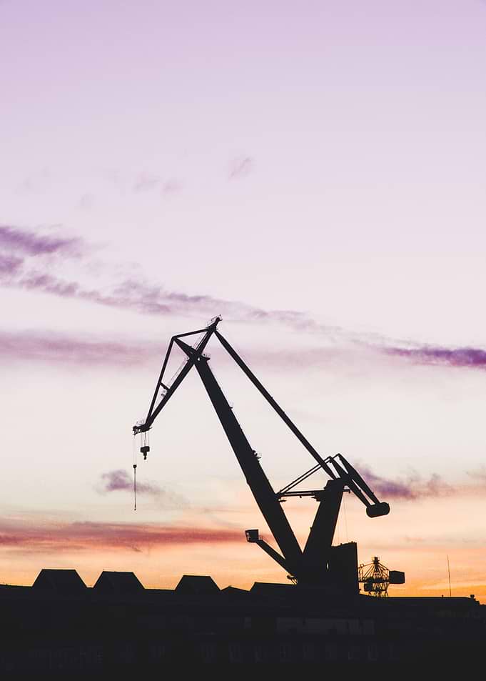 Pink Crane