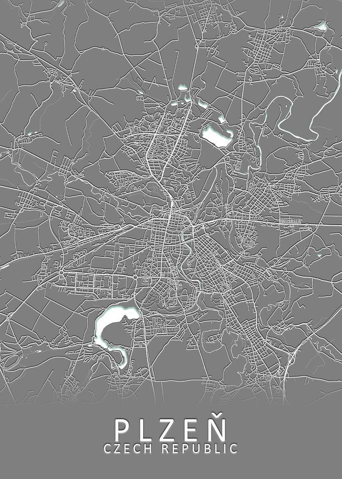 Plzen Czech Republic Map