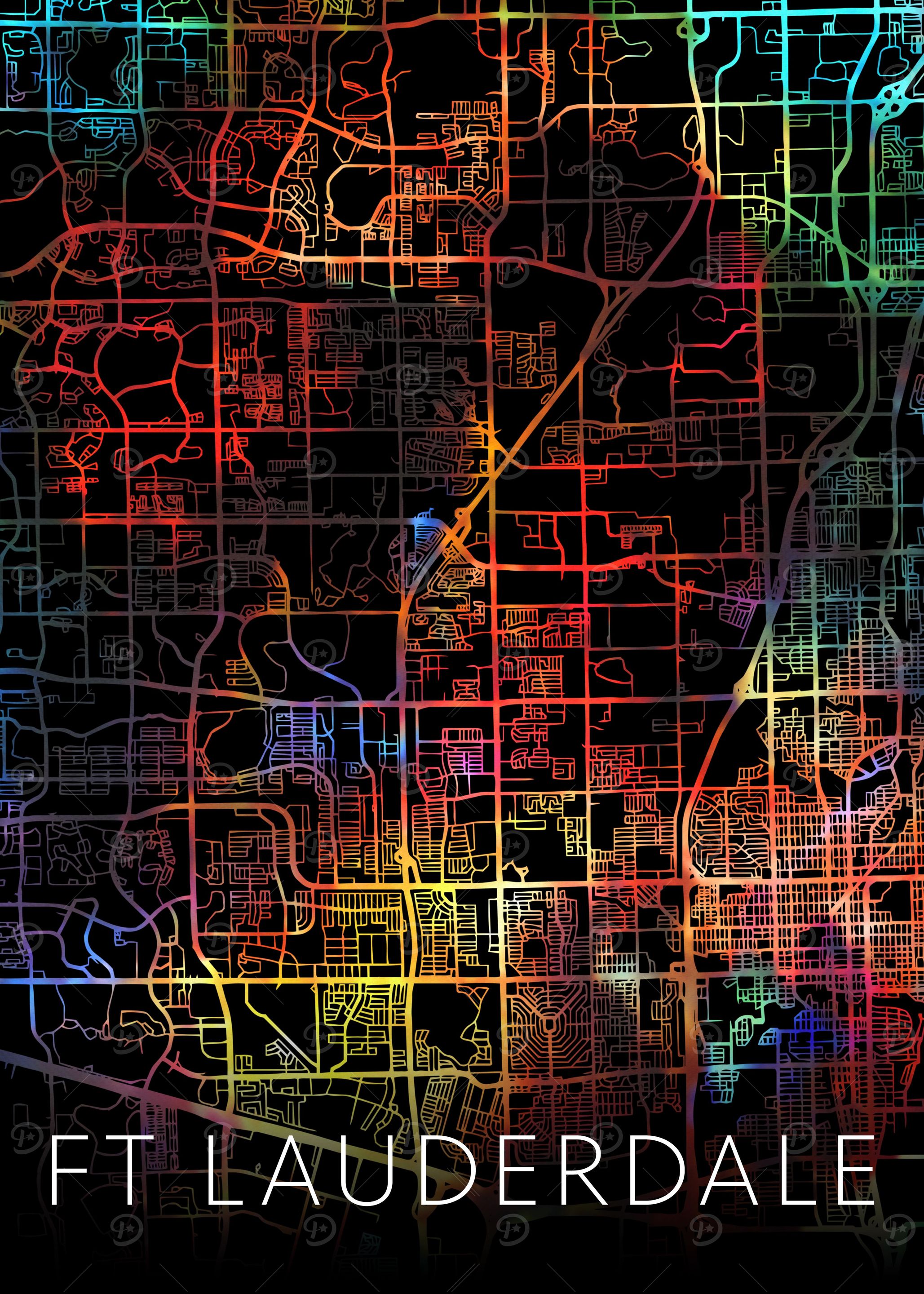 Ft Lauderdale Florida Map