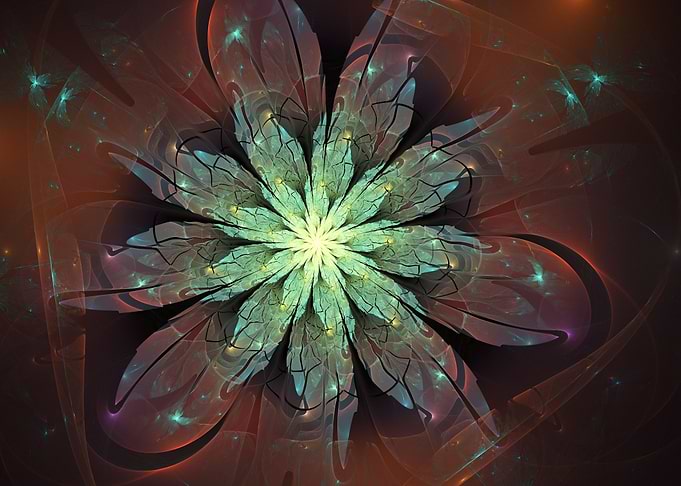 Abstract generate fractal