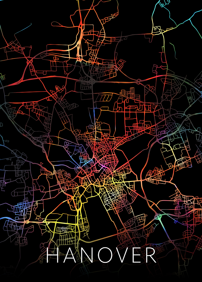 Hanover Germany City Map