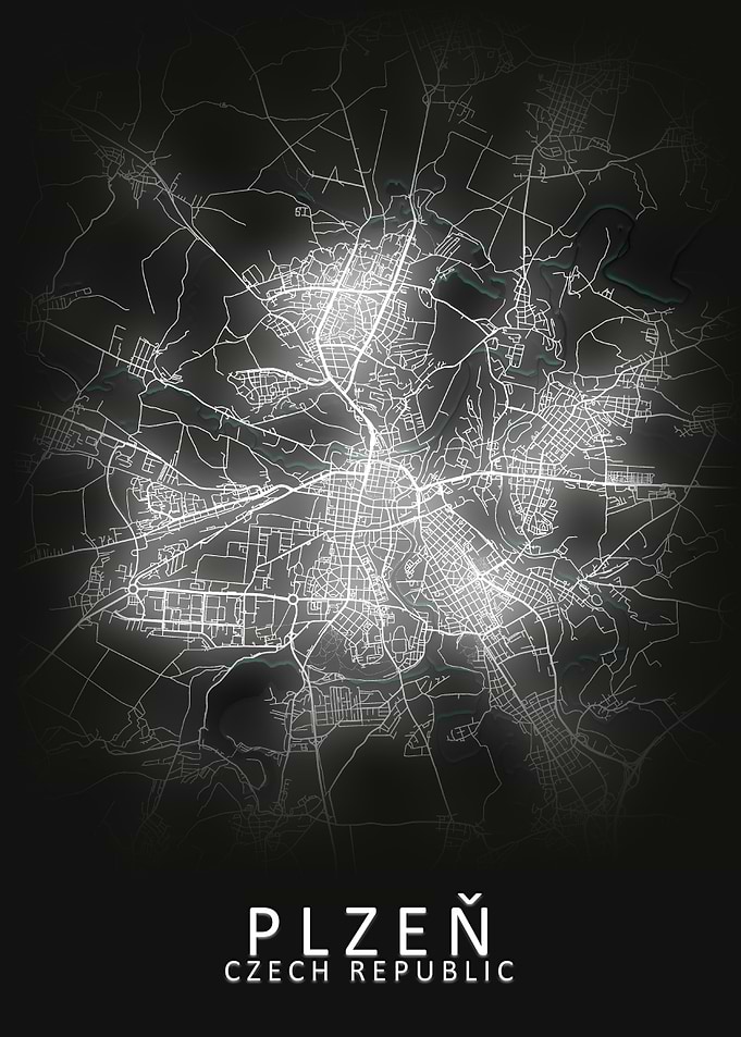 Plzen Czech Republic Map