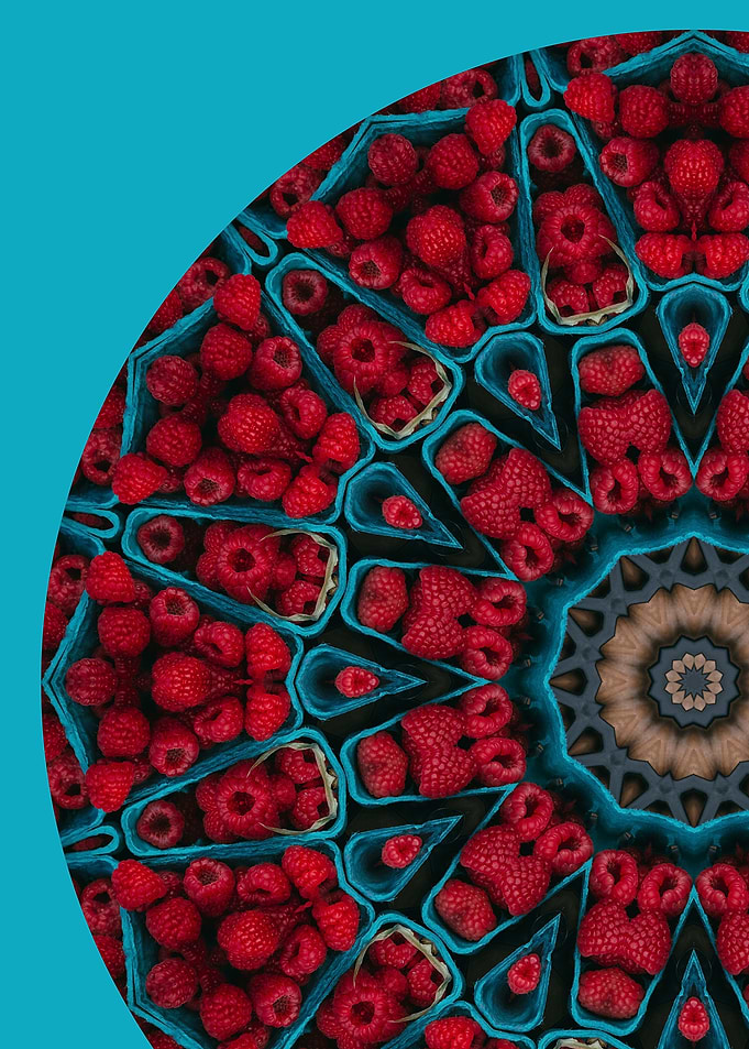 Raspberry Mandala