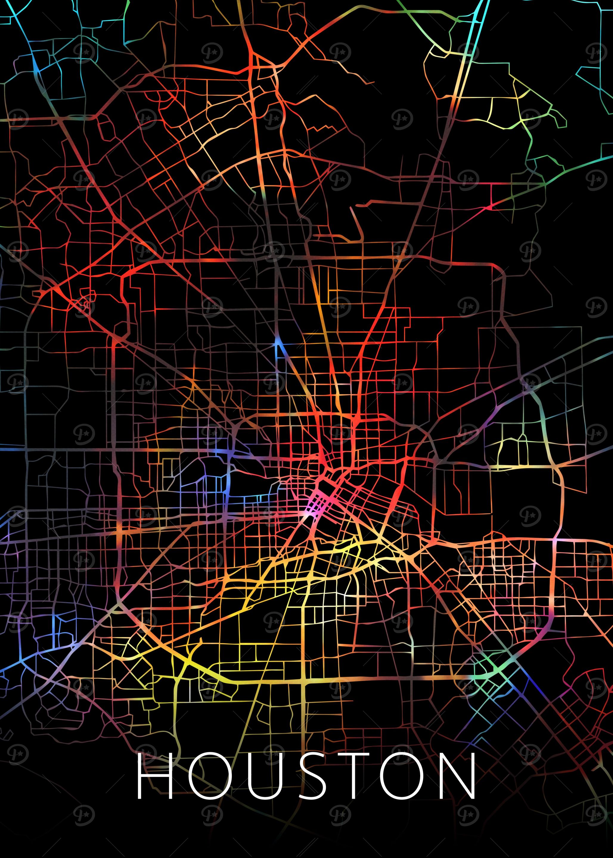 Houston Texas City Streets