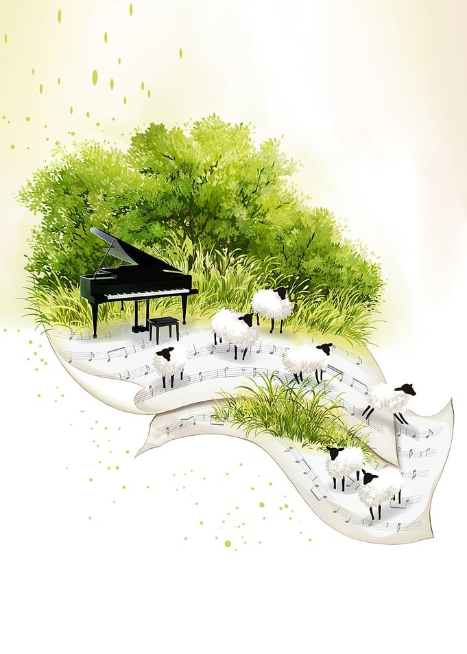 sheep and music