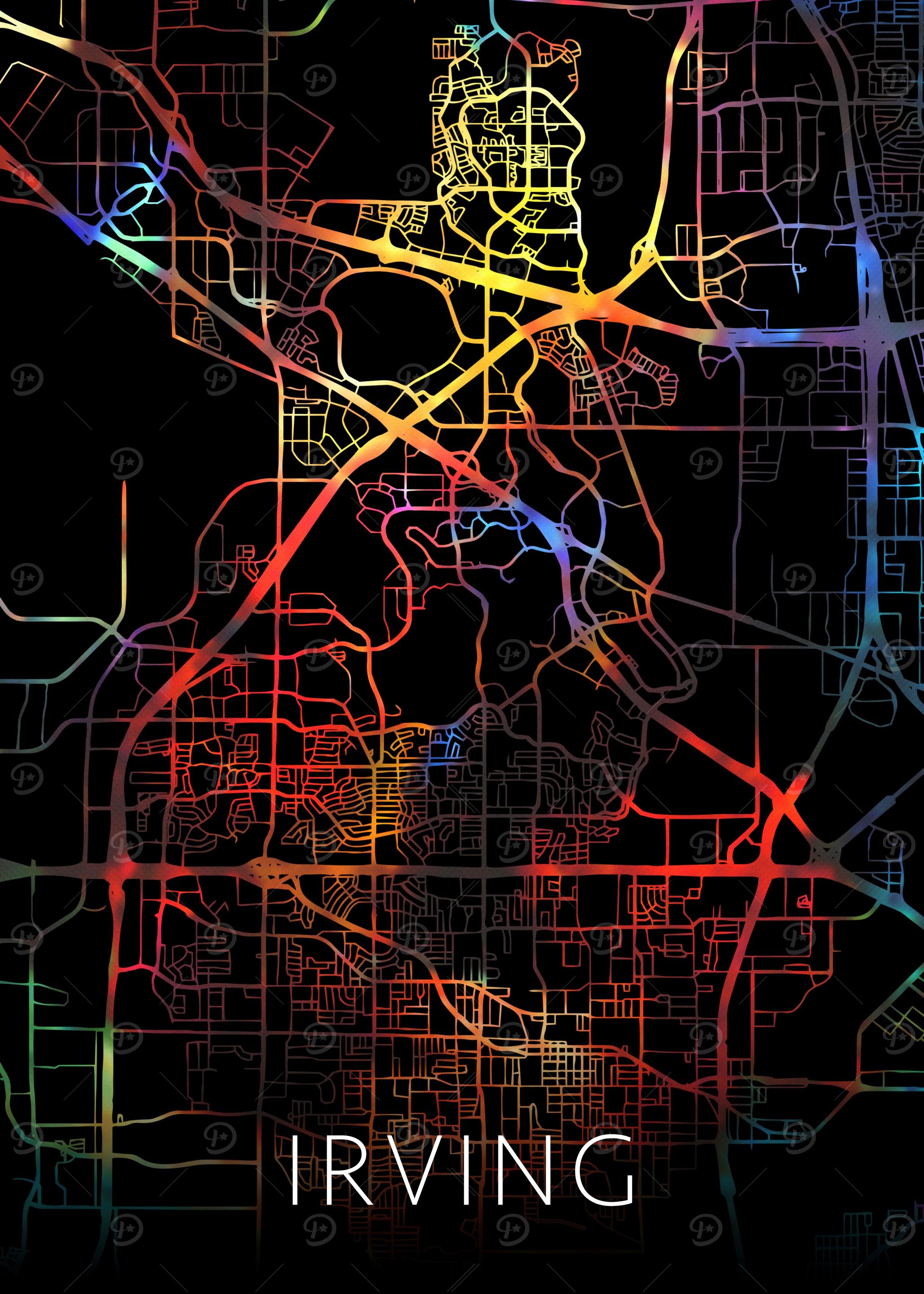 Irving Texas City Streets