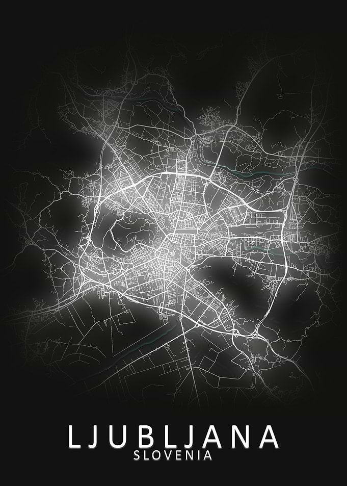Ljubljana Slovenia Map