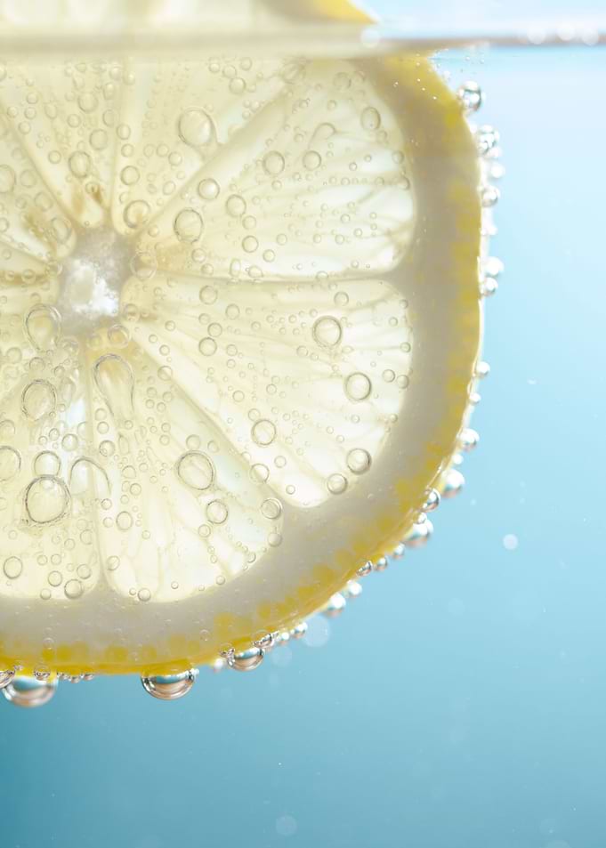 Blue Bubbly Lemon