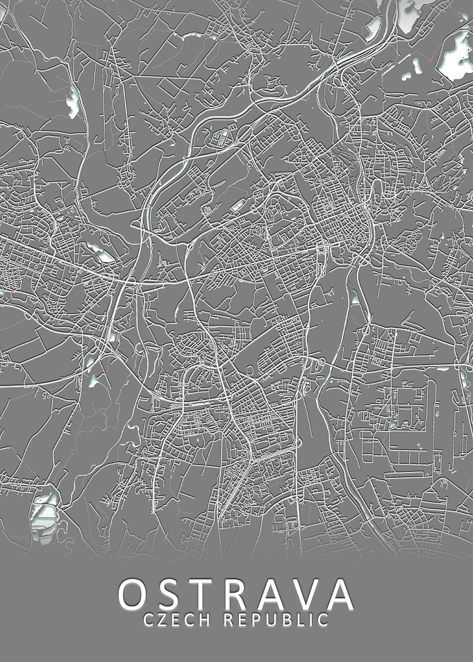 Ostrava Czech Republic Map