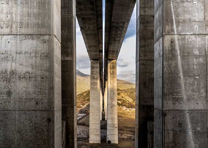 Under the bridge