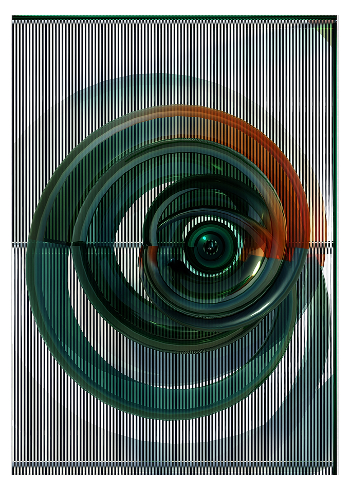 Green Eye Spiral