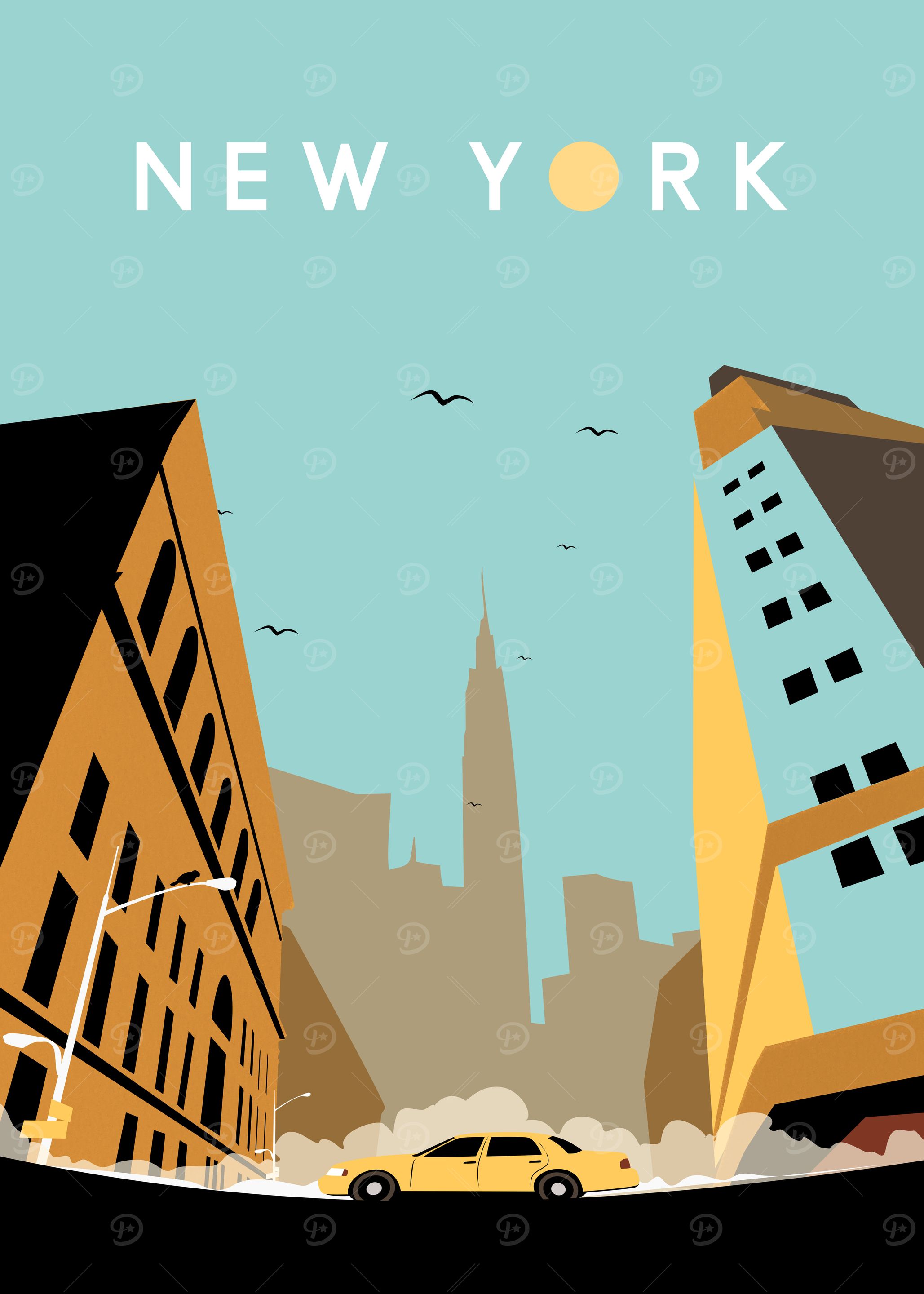 Morning in New York