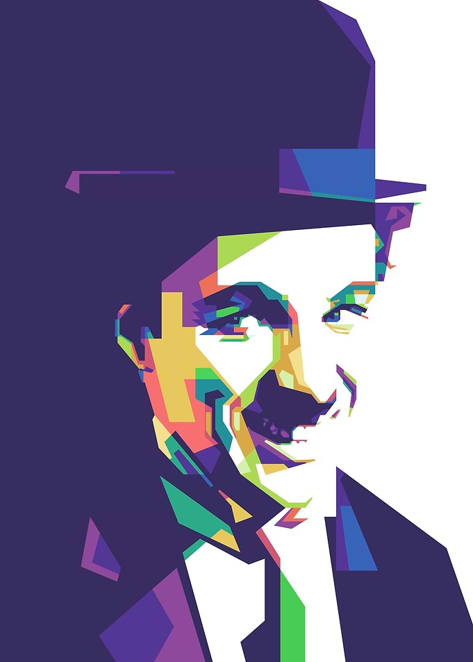 Charles Chaplin Popart